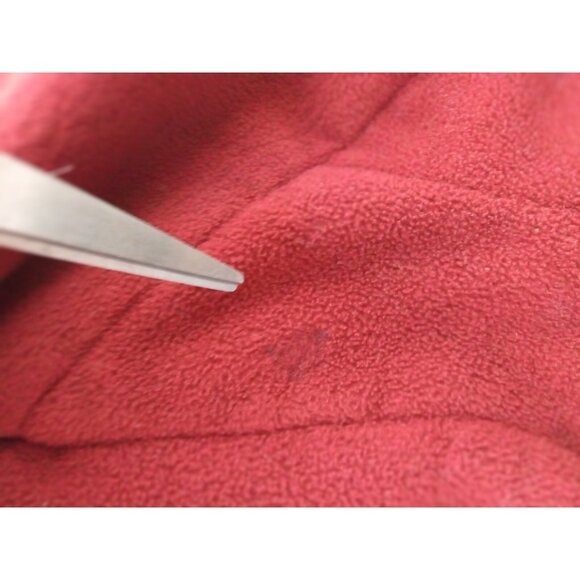 Mountain Hardwear Women's Red Soft Fleece Zip Up Jacket Size Medium - Picture 4 of 15